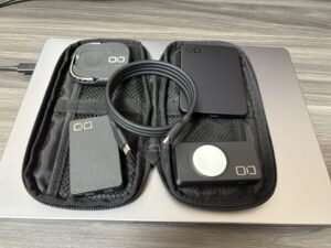 無印良品 ガジェットポーチ スリム に入るガジェット一覧(CIO製品中心)