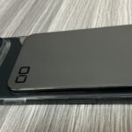 iPhoneに装着したところ