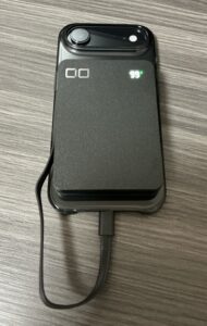 iPhoneに装着